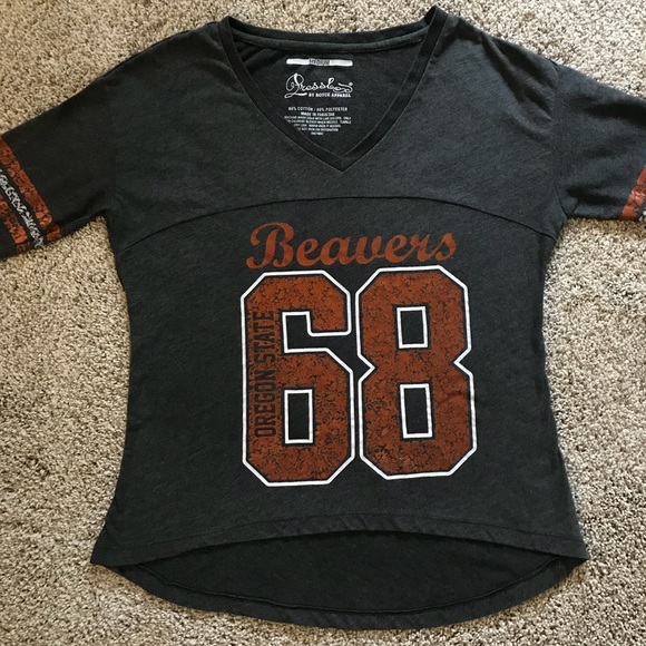 Pressbox OSU Oregon State Beavers Tee T-Shirt, Med - Picture 2 of 7